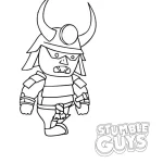 coloriage Stumble Guys à imprimer gratuitement pdf