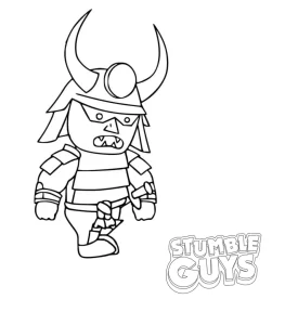 coloriage Stumble Guys à imprimer gratuitement pdf