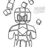 coloriage Stumble Guys de pour enfants