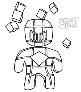 coloriage Stumble Guys de pour enfants