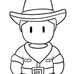 coloriage Stumble Guys et dessin a imprimer