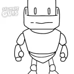coloriage Stumble Guys à imprimer kawaii