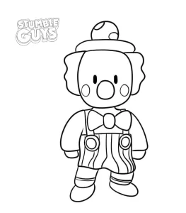 coloriage Stumble Guys a dessiner en ligne