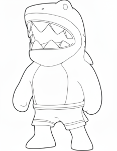 coloriage Stumble Guys update educatif pour enfant