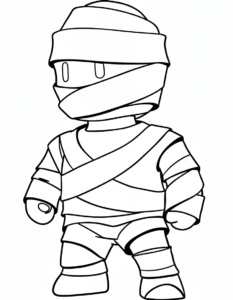 coloriage Stumble Guys update et decoupage