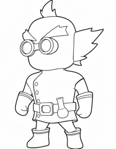 imprimer coloriage Stumble Guys update gratuit