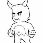 coloriage Stumble Guys update pour enfant de 8 ans