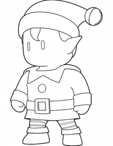 coloriage Stumble Guys update pour enfant
