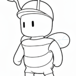 coloriage Stumble Guys update pour enfant à imprimer