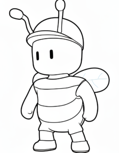 coloriage Stumble Guys update pour enfant à imprimer