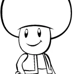 coloriage Toad et dessin a imprimer