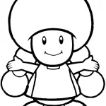 coloriage Toad a colorier en ligne gratuitement