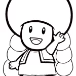 coloriage Toad en ligne pour enfant