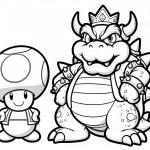coloriage Toad gratuit pour enfants