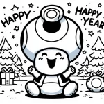 coloriage Toad de pour enfants