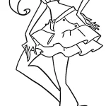 coloriage Winx à imprimer gratuit