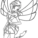coloriage Winx a dessiner et imprimer