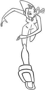 coloriage Winx a dessiner en ligne