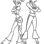 image de coloriage Winx pour enfant
