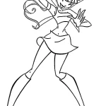 coloriage Winx pour enfants à imprimer