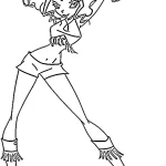 coloriage Winx pour enfant à imprimer