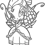 coloriage Winx pour enfant gratuit