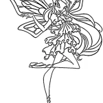 coloriage Winx d