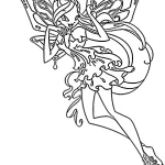 coloriage Winx pour enfant de 3 ans