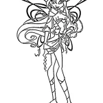coloriage Winx pour enfant de 10 ans