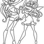télécharger coloriage Winx gratuit