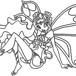coloriage Winx a colorier en ligne