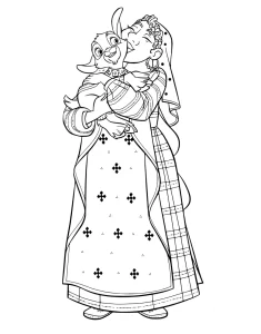 coloriage Wish pour enfant de 3 ans