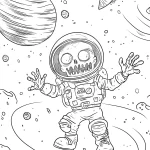 coloriage Zombie et dessins