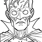 coloriage Zombie d