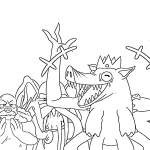 coloriage Zoochosis de pour enfants