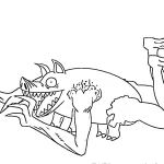 coloriage Zoochosis pour enfant de 4 ans