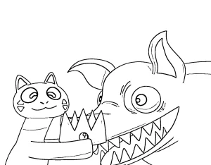 coloriage Zoochosis a telecharger