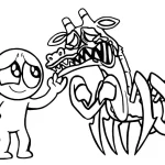 coloriage Zoochosis pour enfant de 7 ans
