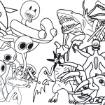 image de coloriage Zoochosis pour enfant