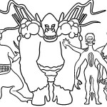 image de coloriage Zoochosis pour enfant
