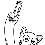 coloriage Zoochosis pour enfant de 4 ans