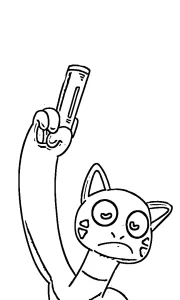 coloriage Zoochosis pour enfant de 4 ans