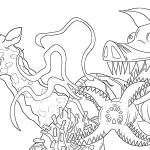 coloriage Zoochosis pour enfant de à imprimer