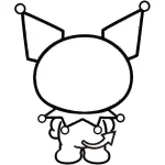 télécharger coloriage Kuromi gratuit