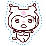 image de coloriage Kuromi pour enfant
