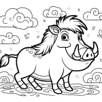coloriage Roi Lion à imprimer gratuitement