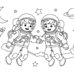 coloriage BFF update gratuit à imprimer