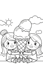 imprimer coloriage BFF update pour enfant