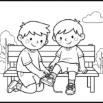 coloriage BFF update educatif pour enfant