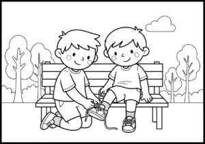 coloriage BFF update educatif pour enfant